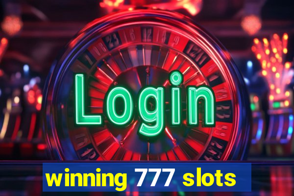 winning 777 slots