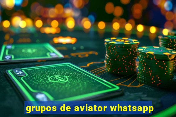 grupos de aviator whatsapp