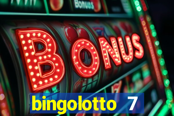 bingolotto 7 januari 2024