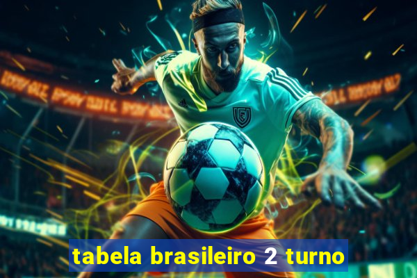 tabela brasileiro 2 turno