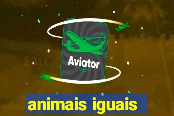 animais iguais