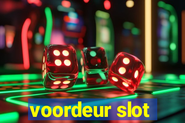 voordeur slot