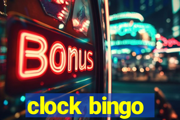 clock bingo