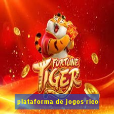 plataforma de jogos rico