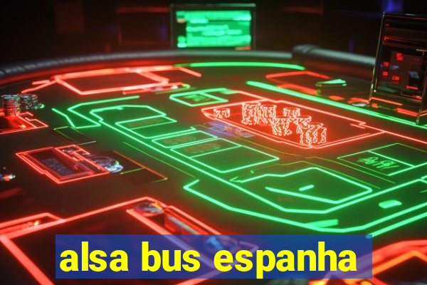 alsa bus espanha