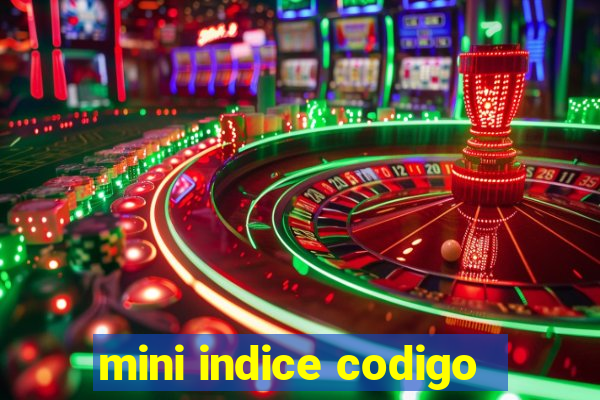 mini indice codigo