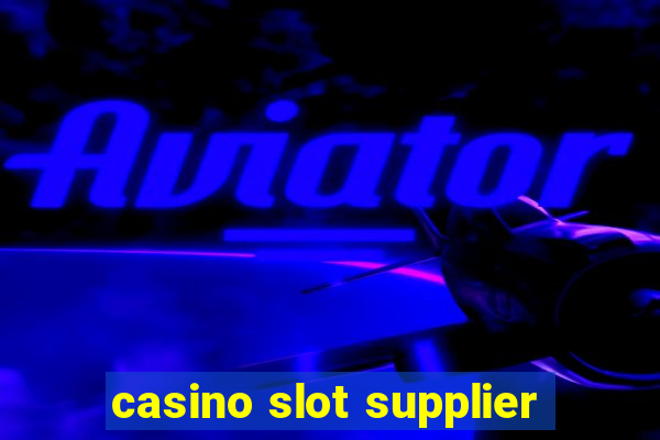 casino slot supplier