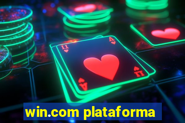 win.com plataforma