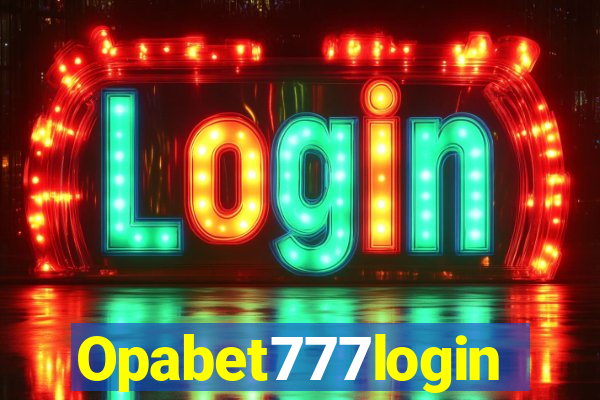 Opabet777login