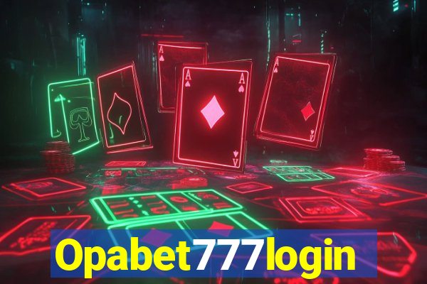 Opabet777login