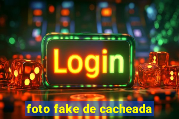 foto fake de cacheada