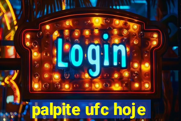 palpite ufc hoje