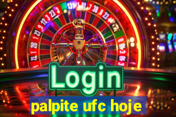 palpite ufc hoje