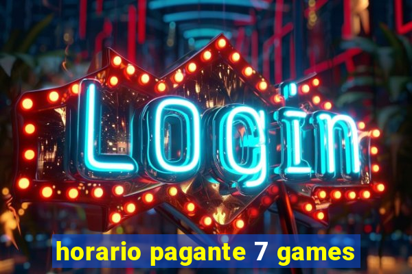 horario pagante 7 games