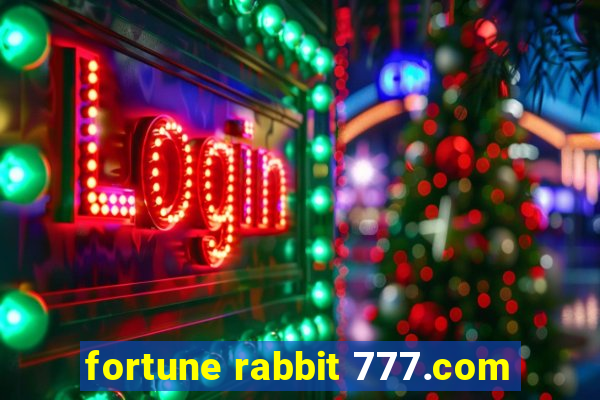 fortune rabbit 777.com