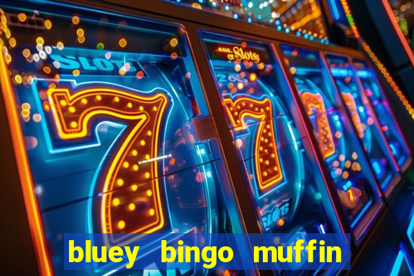 bluey bingo muffin and socks