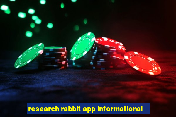 research rabbit app Informational