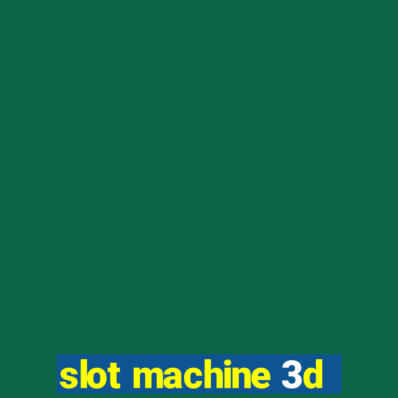 slot machine 3d