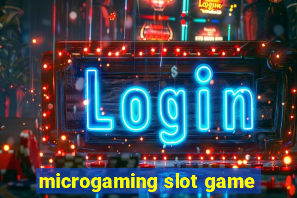 microgaming slot game