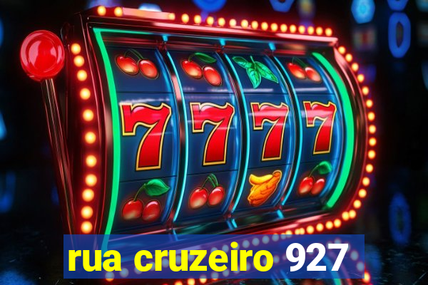 rua cruzeiro 927