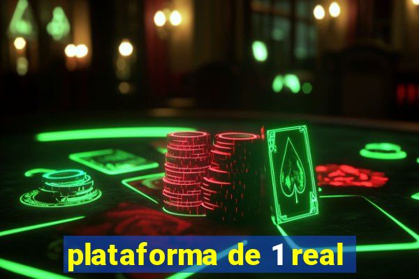 plataforma de 1 real