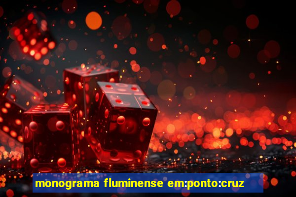 monograma fluminense em:ponto:cruz