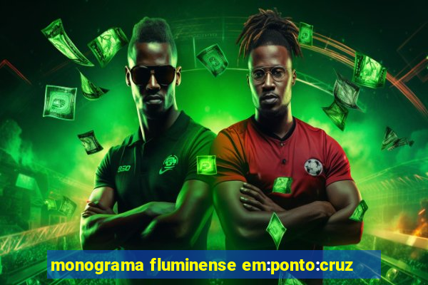 monograma fluminense em:ponto:cruz