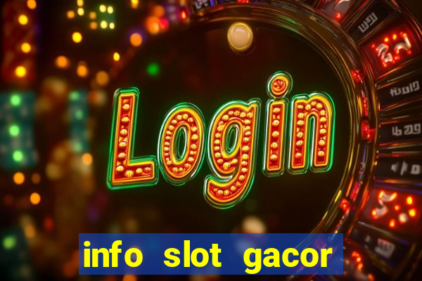 info slot gacor hari ini pragmatic play