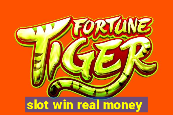 slot win real money