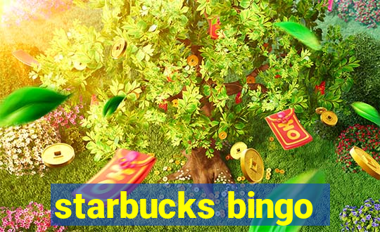 starbucks bingo