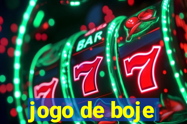 jogo de boje