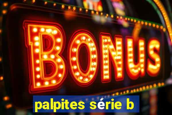 palpites série b