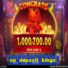 no deposit bingo win real money