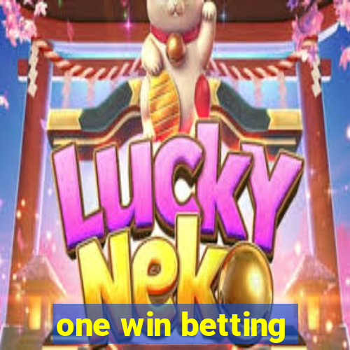 one win betting