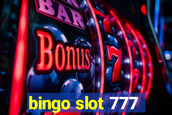 bingo slot 777