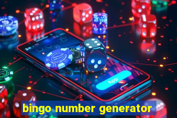 bingo number generator