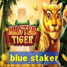 blue staker