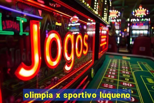 olimpia x sportivo luqueno