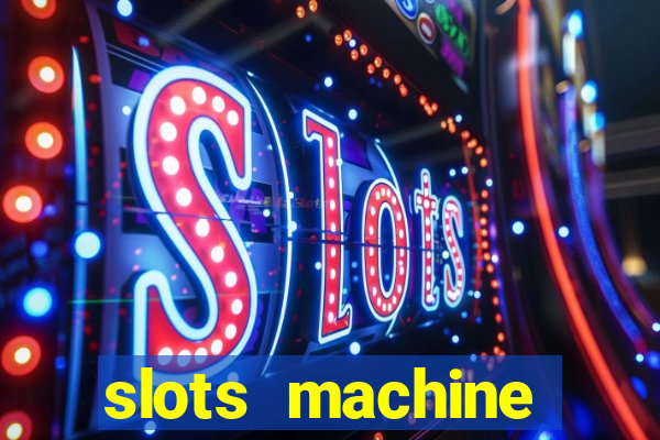 slots machine online for money