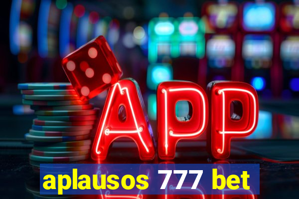 aplausos 777 bet