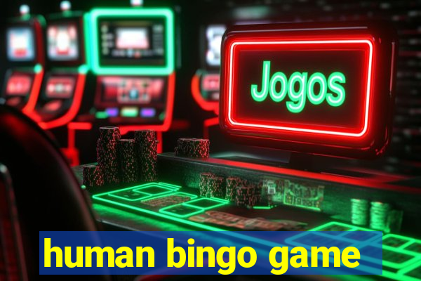 human bingo game