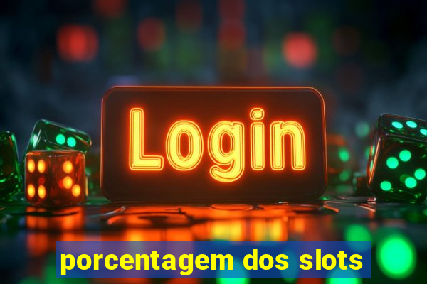 porcentagem dos slots