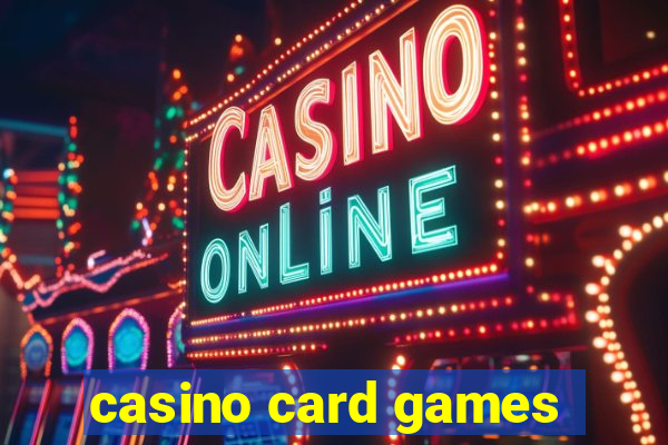 casino card games