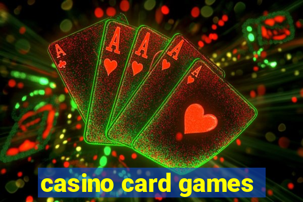 casino card games