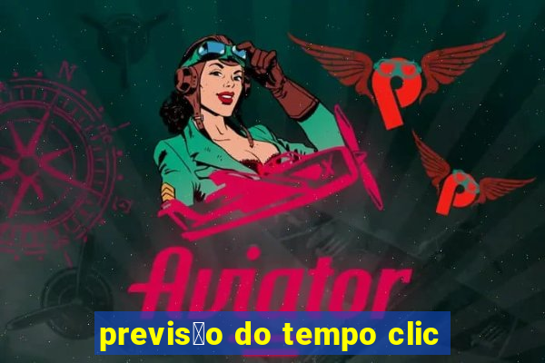 previs茫o do tempo clic