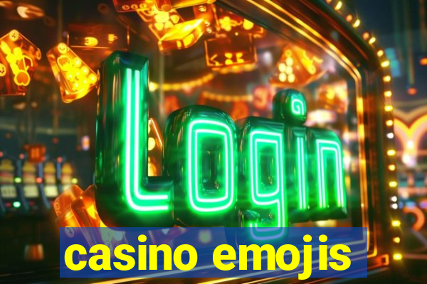 casino emojis