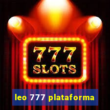 leo 777 plataforma