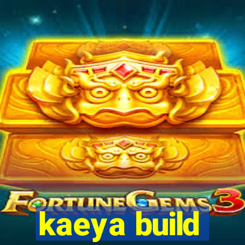 kaeya build