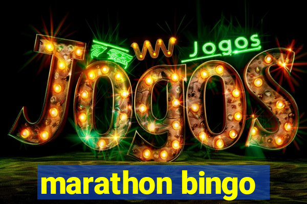 marathon bingo