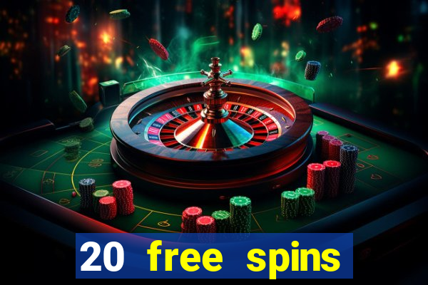 20 free spins cookie casino